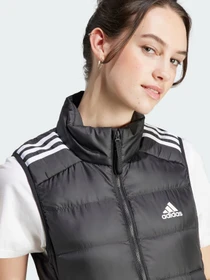 Куртки и дубленки Adidas Essentials 3 Stripes Light Down модель HZ8484 Фото