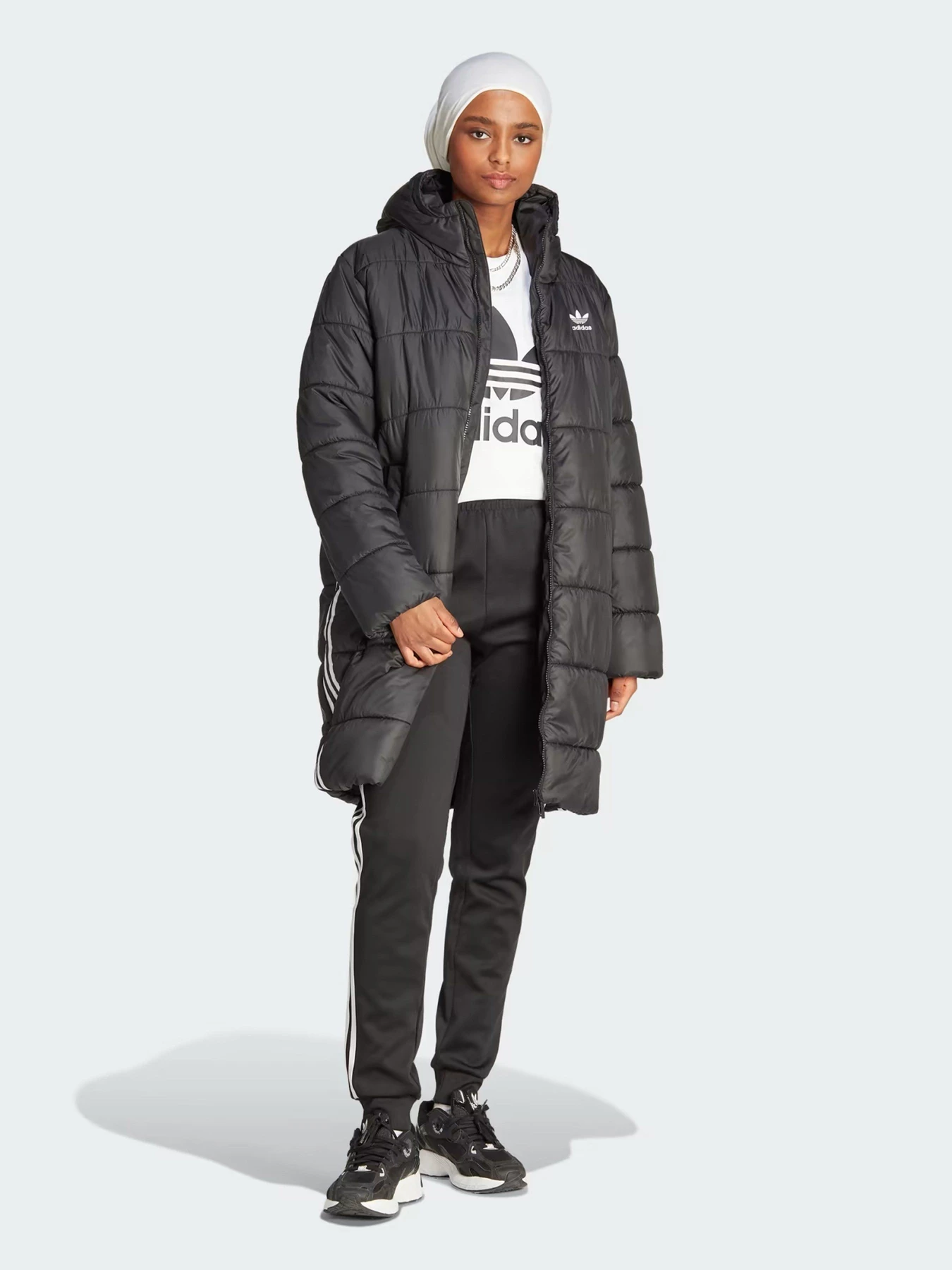 Куртки та дублянки Adidas Adicolor Long модель II8456 Фото
