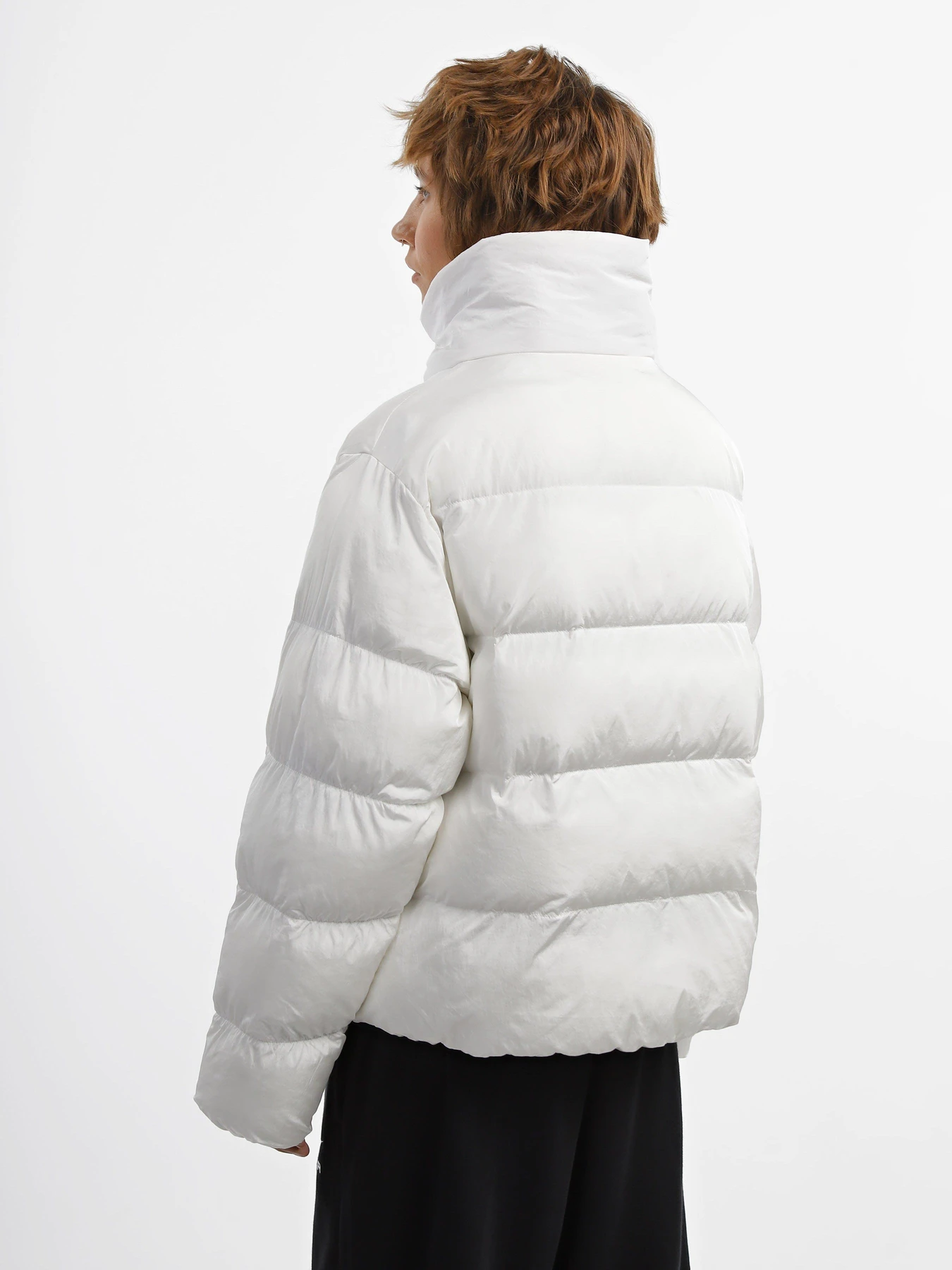 Куртки и дубленки Adidas Short Vegan Puffer модель IJ8236 Фото