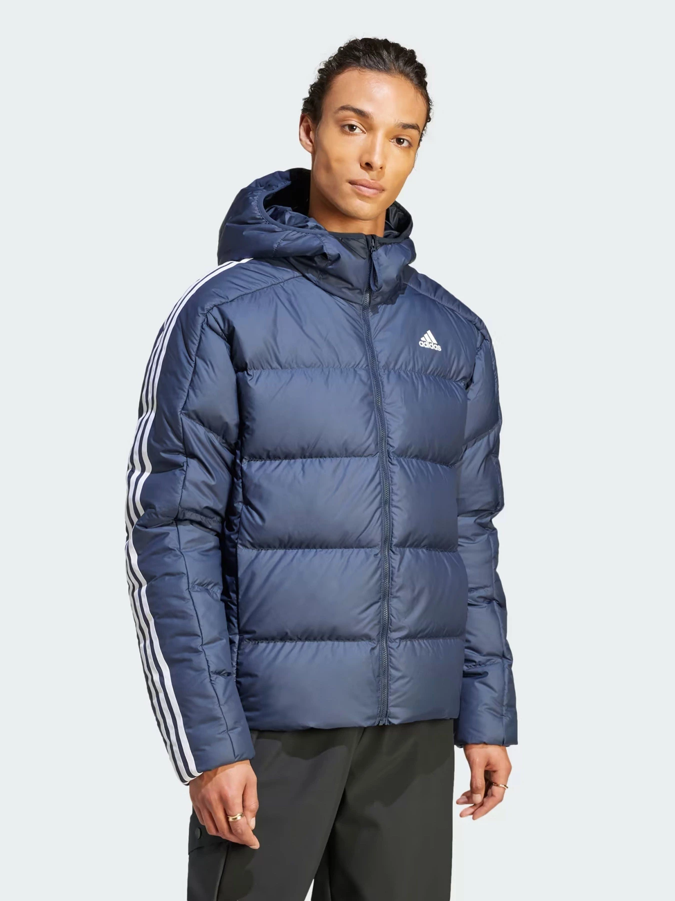 Куртки и дубленки Adidas Essentials Midweight Down модель IK3213 Фото