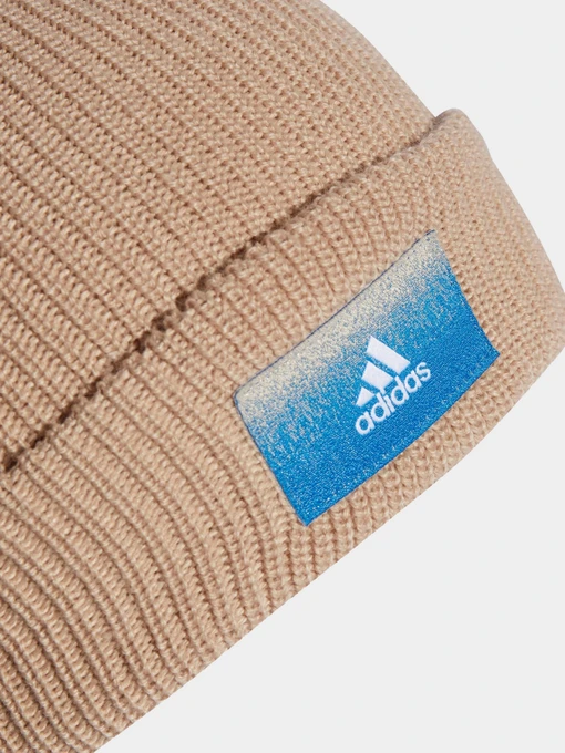 adidas Essentials Cuffed Performance Шапка колір бежевий фото 2