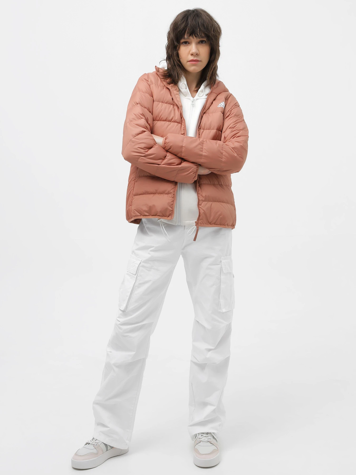 Куртки и дубленки Adidas Essentials Light Down модель IK3239 Фото
