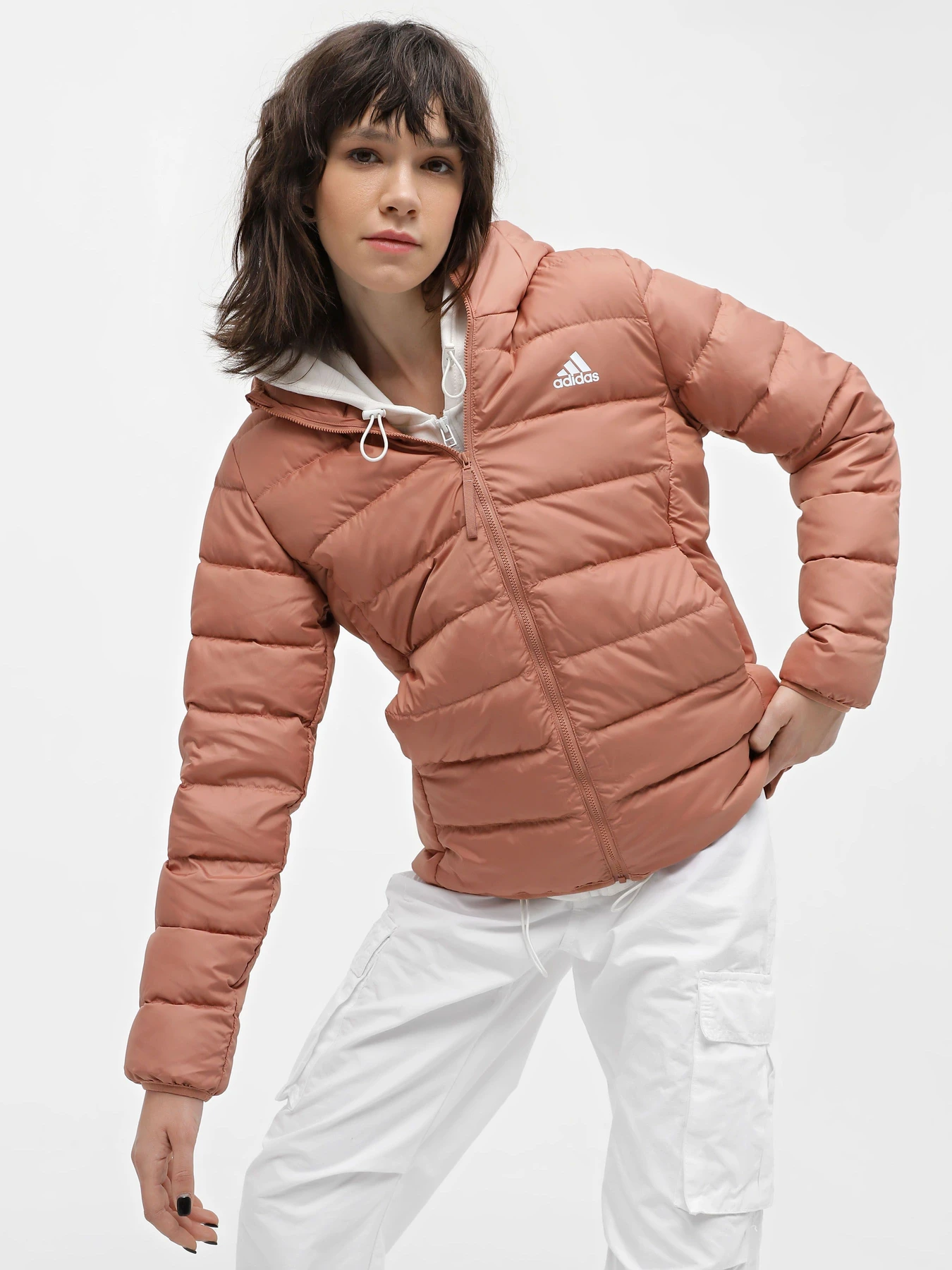 Куртки и дубленки Adidas Essentials Light Down модель IK3239 Фото