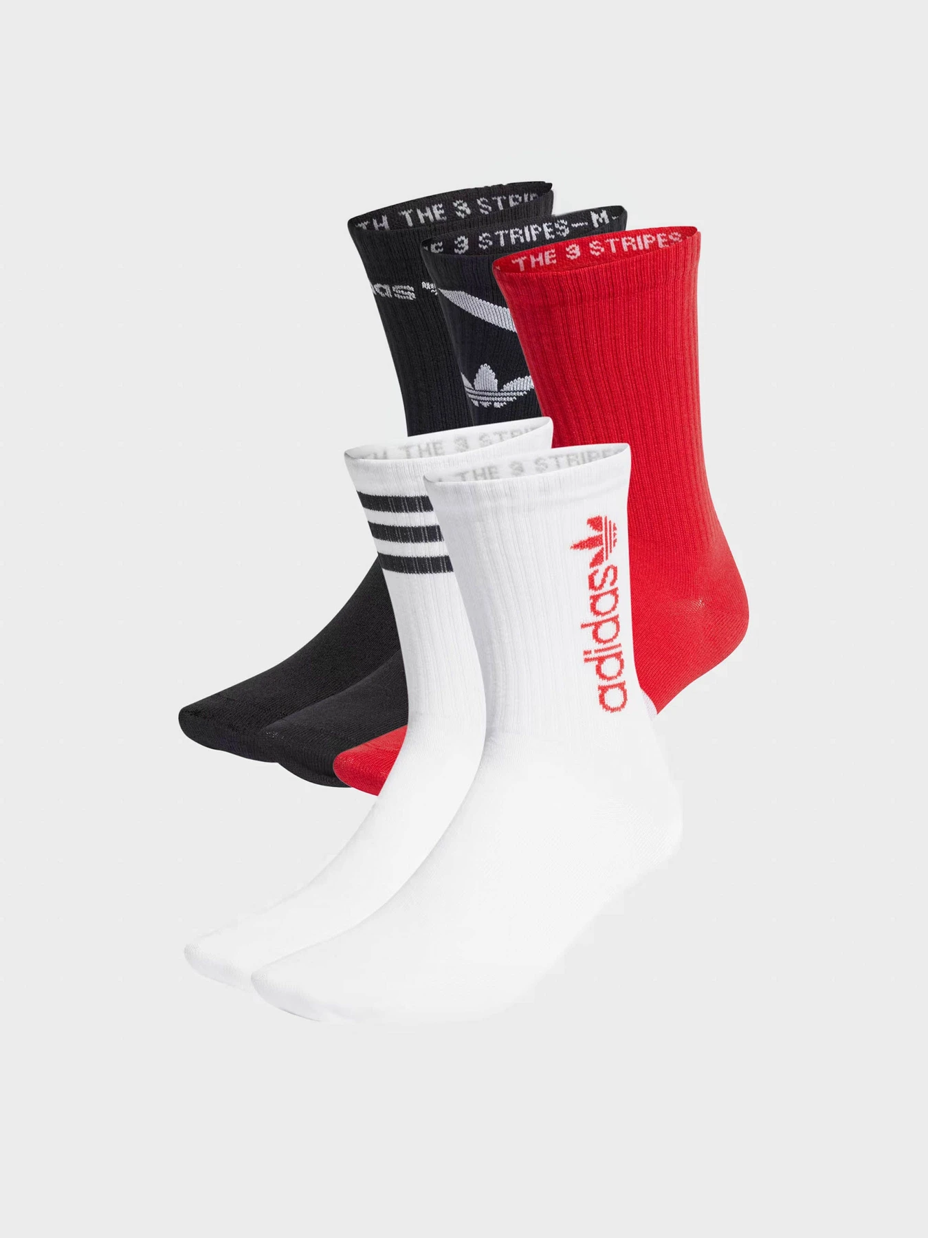 Шкарпетки та гольфи Adidas Graphic Crew Socks 5 Pairs модель IL5012 Фото