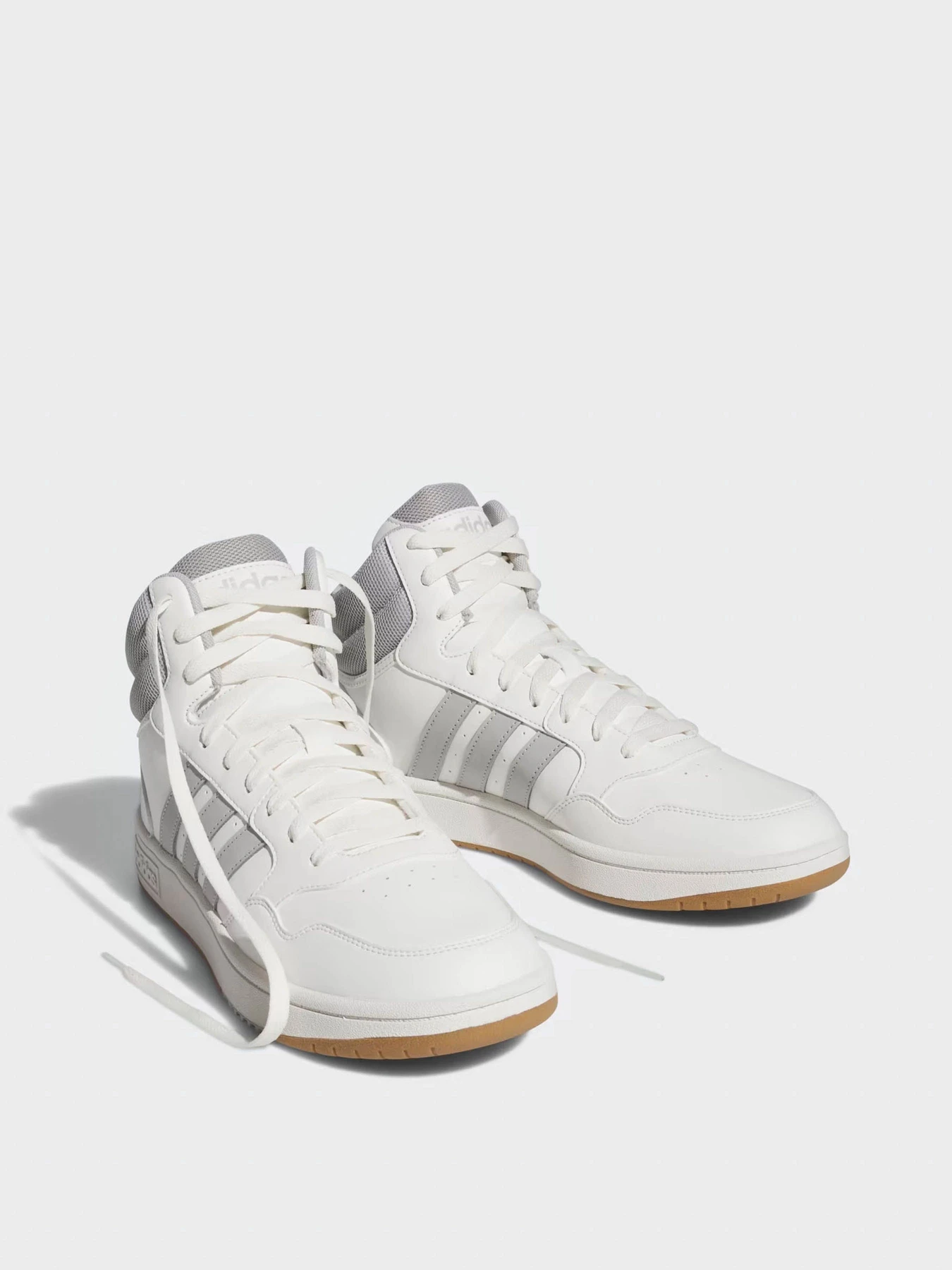 Кеды Adidas Hoops 3.0 Mid Lifestyle Basketball Classic Vintage модель IG5568 Фото
