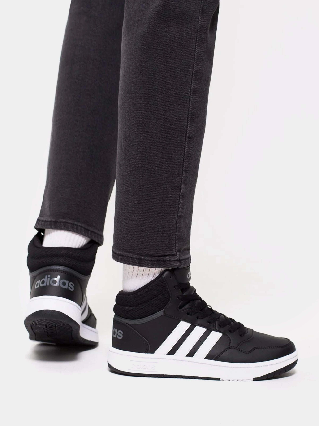 Кеди Adidas Hoops Mid модель GW0402 Фото