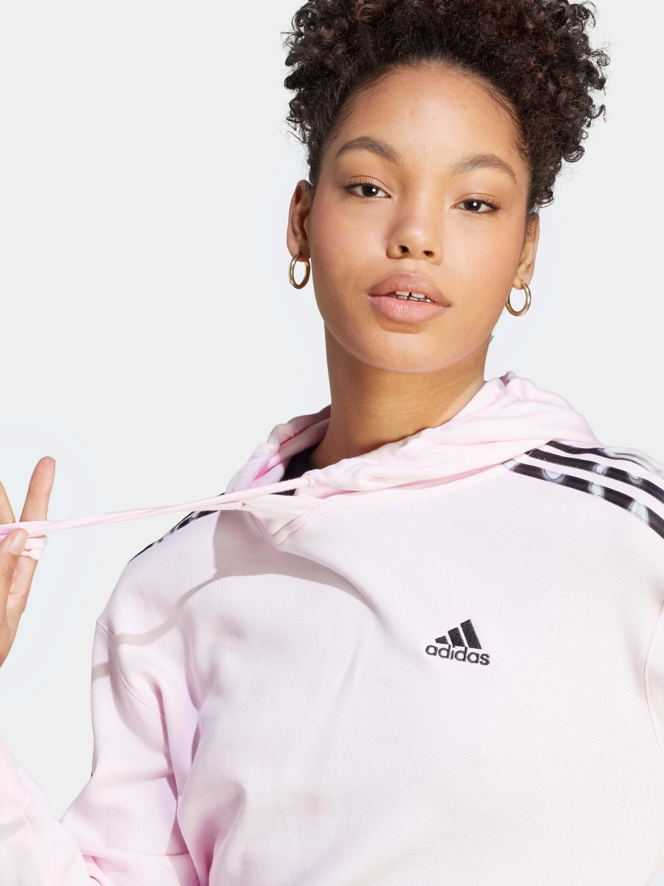 Худі та світшоти Adidas Vibrant Print 3 Stripes модель IL5873 Худі та світшоти Adidas Vibrant Print 3 Stripes модель IL5873 Фото