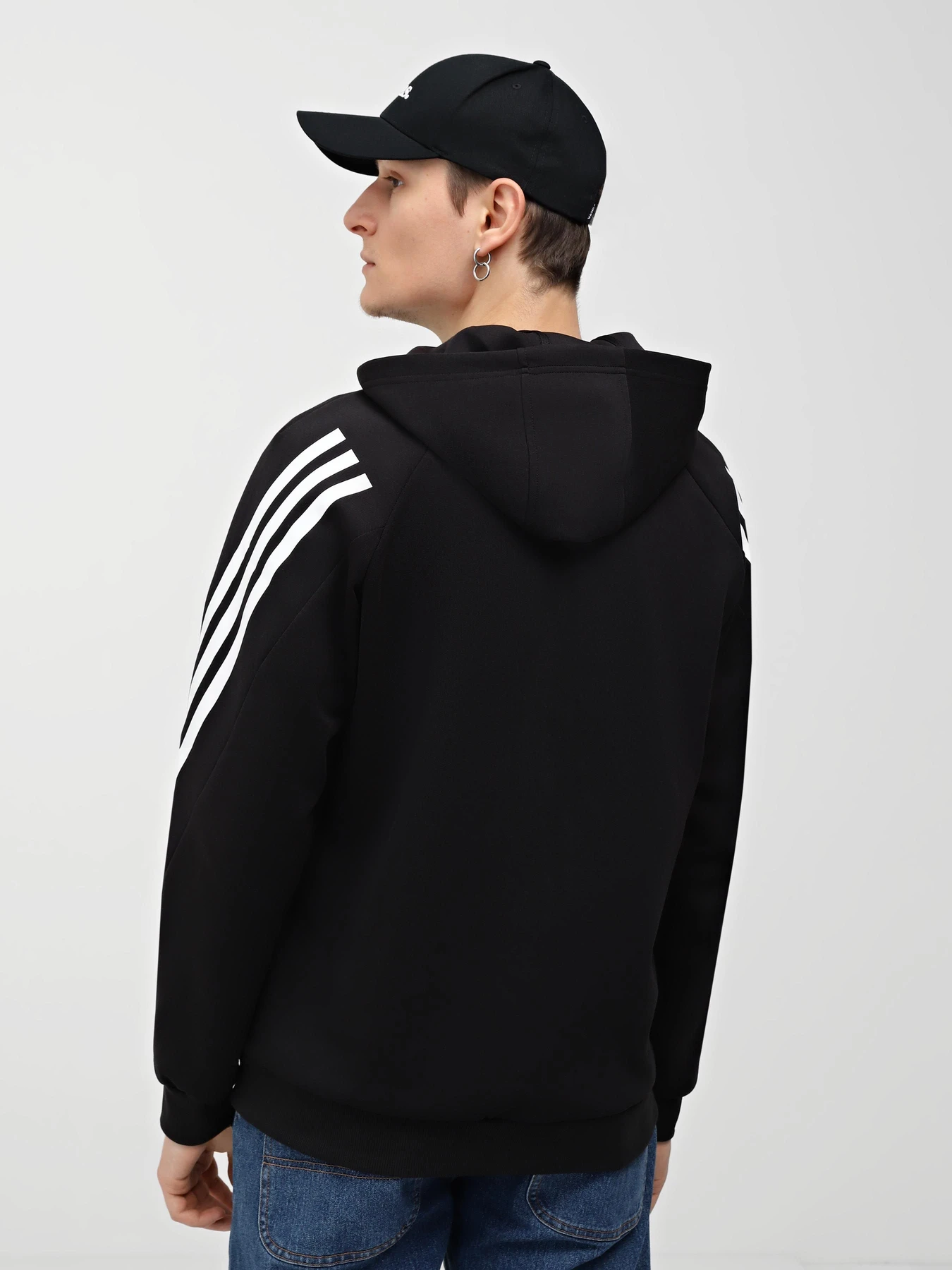 Худи и свитшоты Adidas FUTURE ICONS 3-STRIPES FULL ZI модель IR9159 Худи и свитшоты Adidas FUTURE ICONS 3-STRIPES FULL ZI модель IR9159 Фото