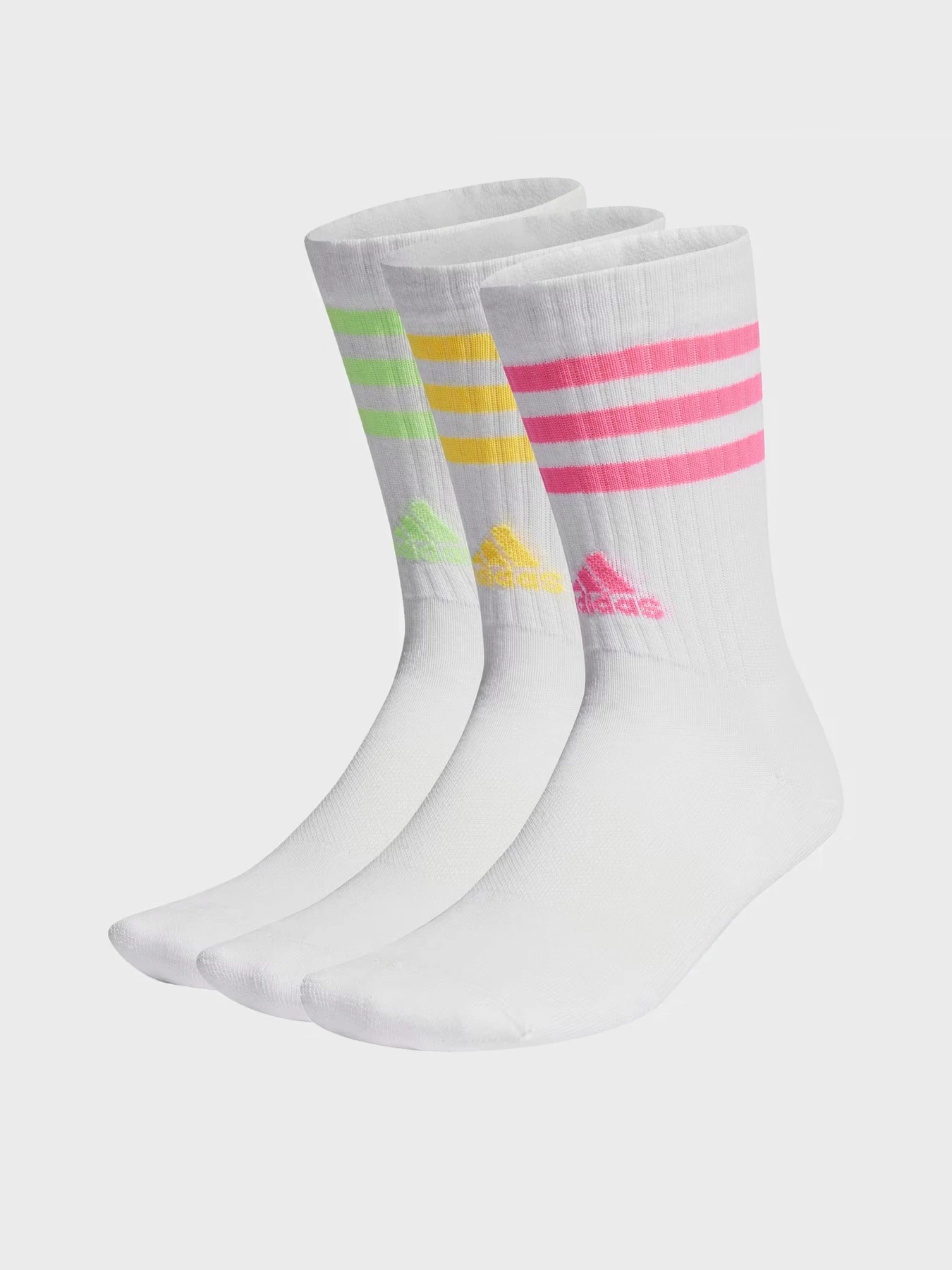 Шкарпетки та гольфи Adidas 3-STRIPES CUSHIONED CREW модель IP2638 Фото