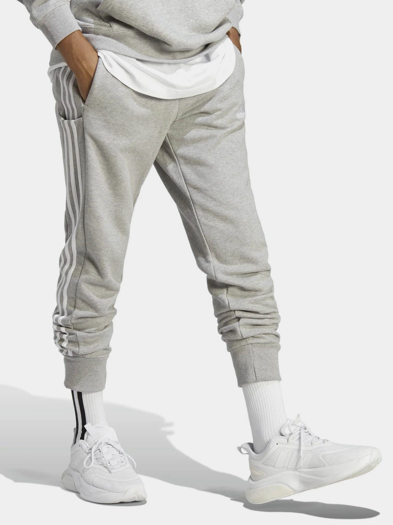Брюки Adidas ESSENTIALS FRENCH TERRY TAPERE модель IC9407 Фото