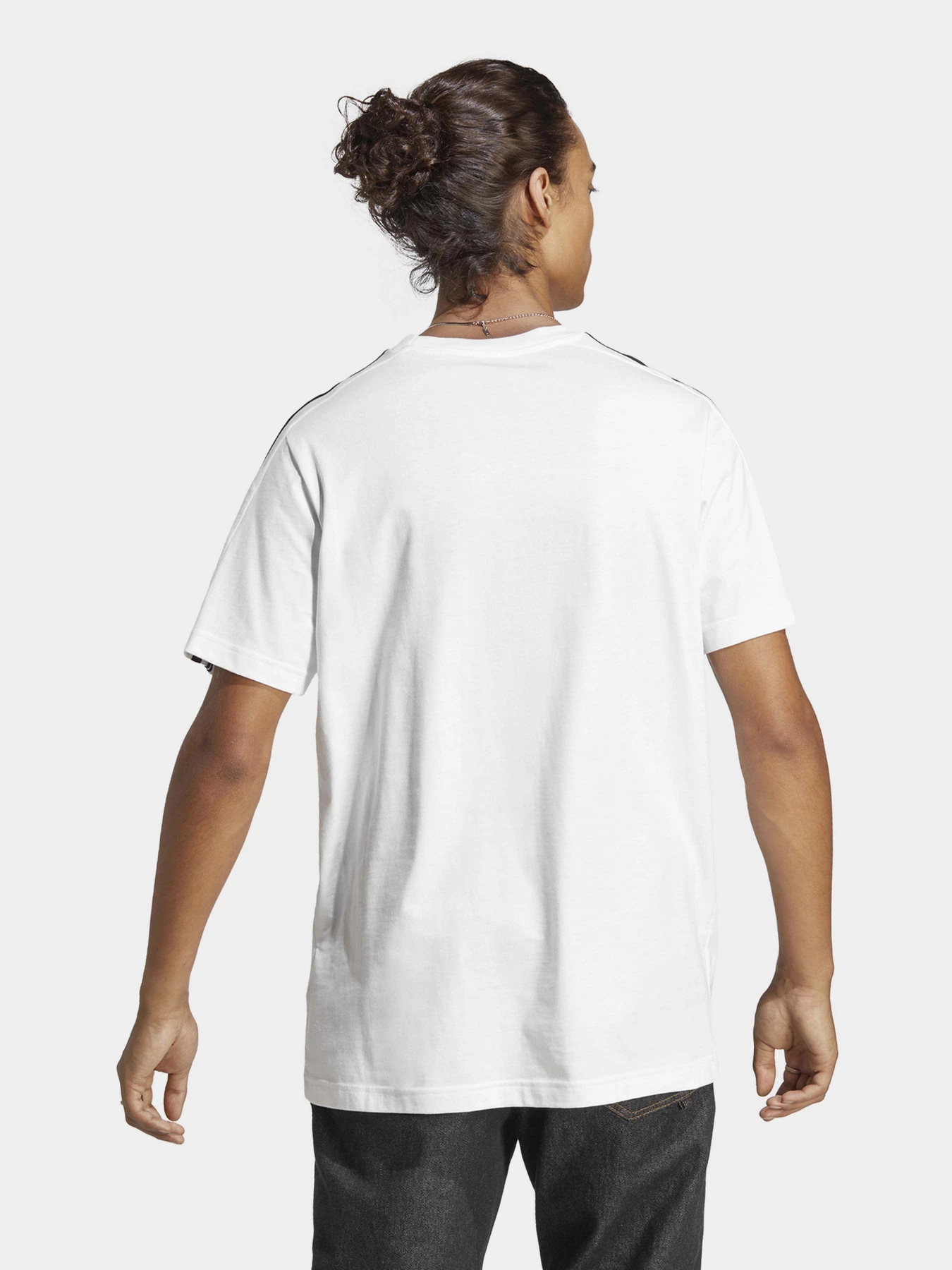 Футболки и поло Adidas ESSENTIALS SINGLE JERSEY 3-STR модель IC9336 Футболки и поло Adidas ESSENTIALS SINGLE JERSEY 3-STR модель IC9336 Фото