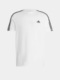 Футболки и поло Adidas ESSENTIALS SINGLE JERSEY 3-STR модель IC9336 Фото