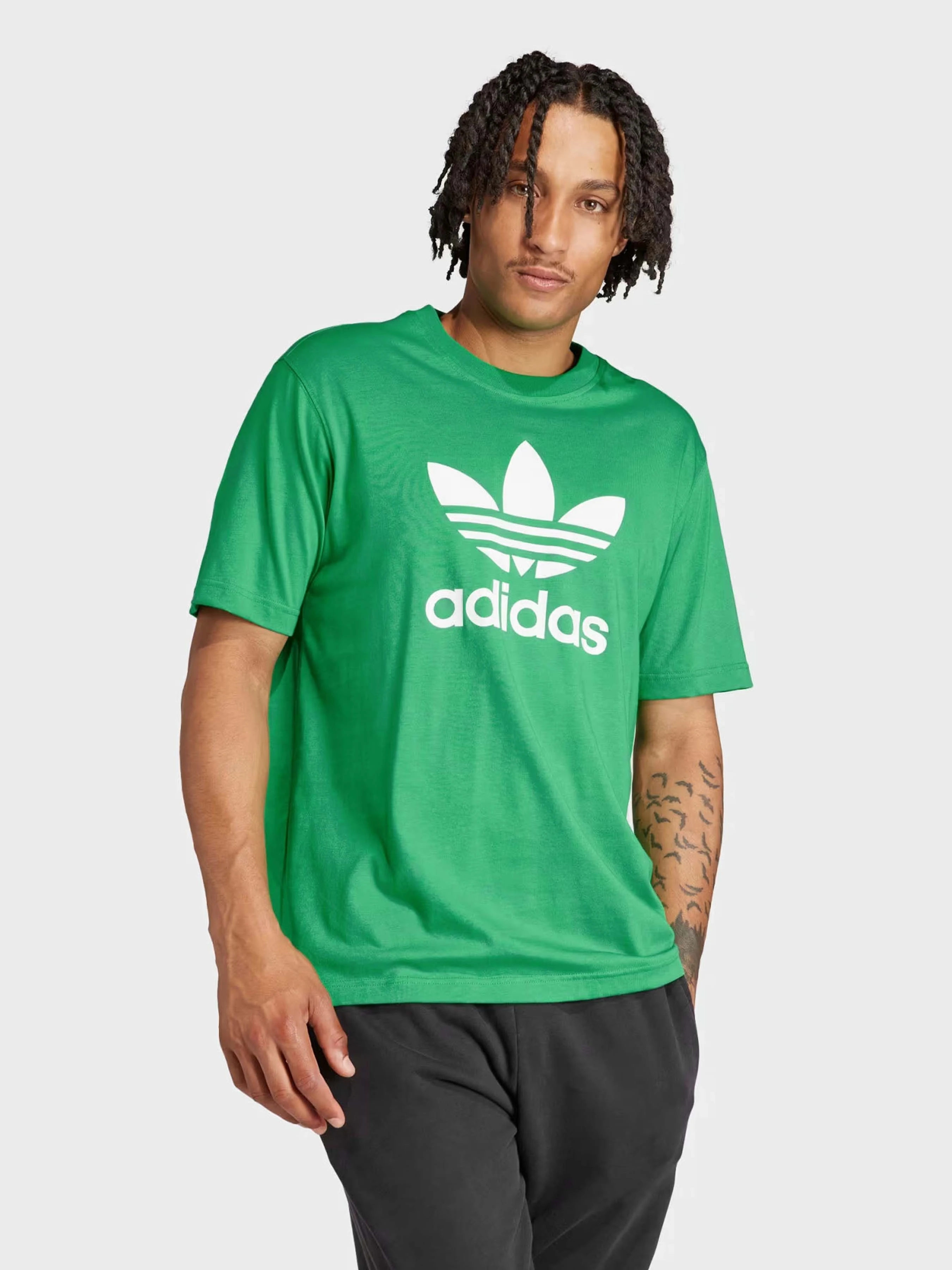 Бавовняна Чоловіча Футболка adidas ADICOLOR TREFOIL