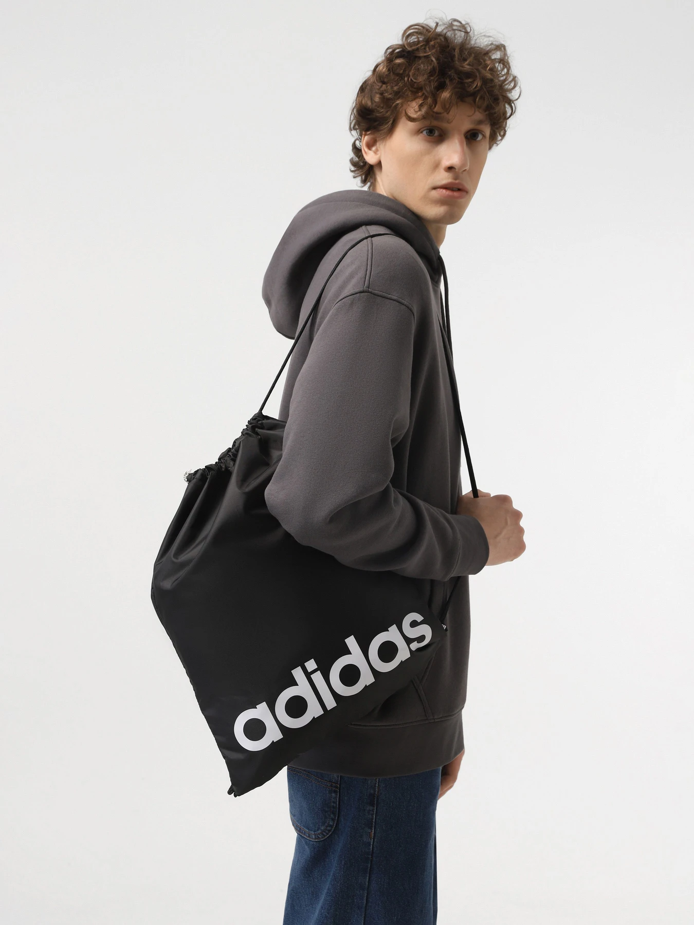 Рюкзаки Adidas LINEAR GYMSACK 16L модель HT4740 Фото
