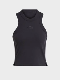 Футболки и поло Adidas LOUNGE RIBBED CROP TANK модель IR8785 Фото