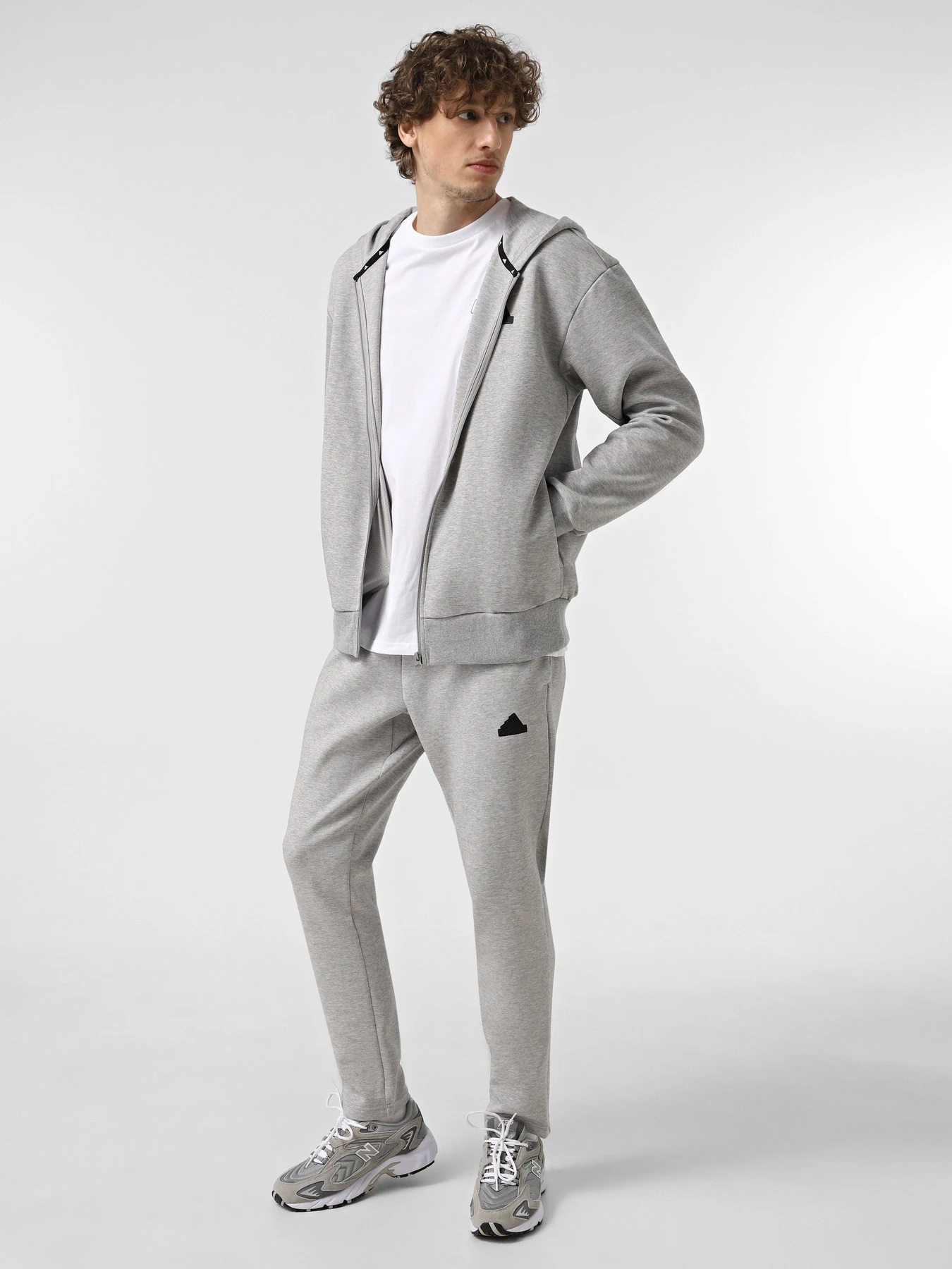 Худи и свитшоты Adidas FUTURE ICONS DOUBLEKNIT FULL-Z модель IW8597 Худи и свитшоты Adidas FUTURE ICONS DOUBLEKNIT FULL-Z модель IW8597 Фото
