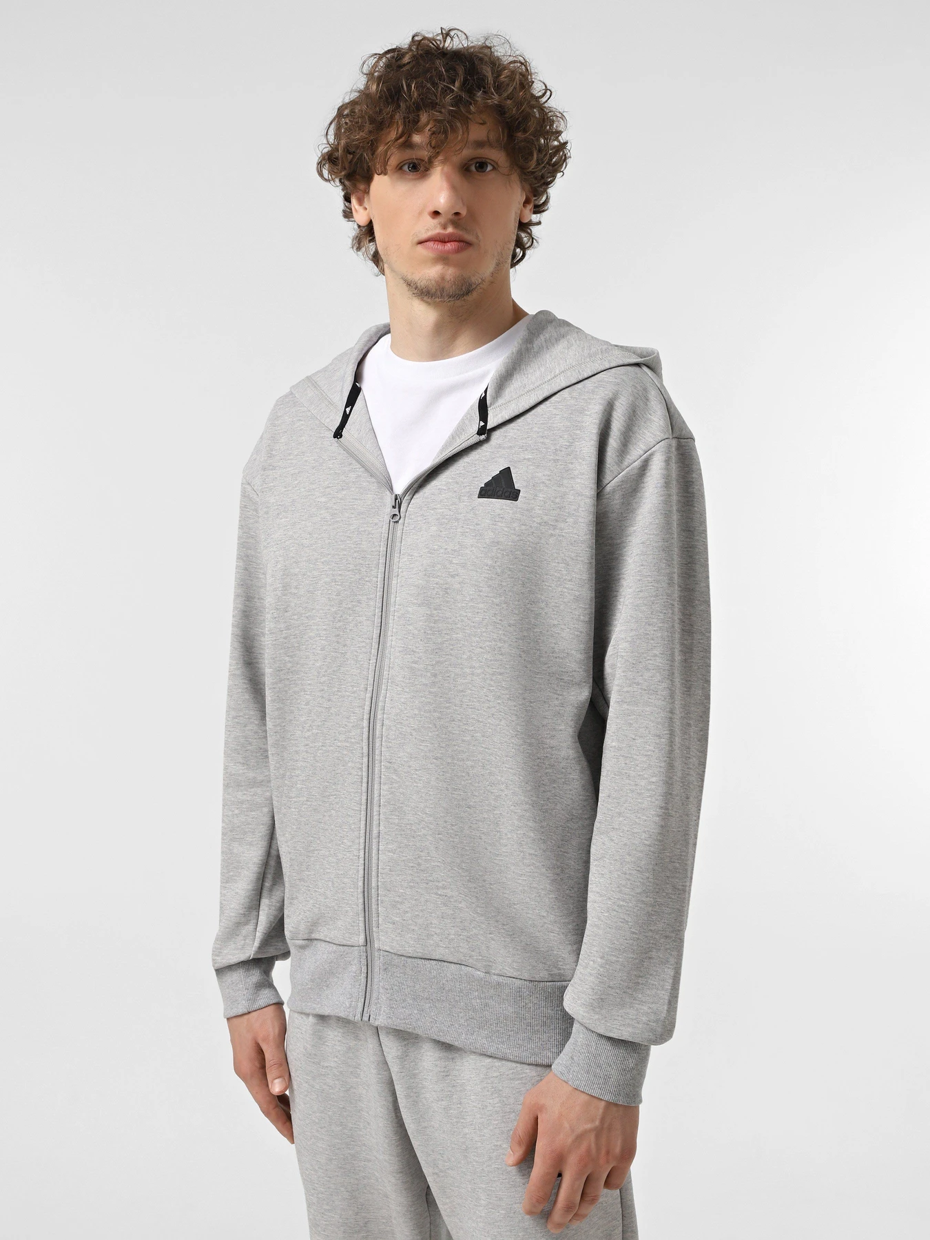 Худи и свитшоты Adidas FUTURE ICONS DOUBLEKNIT FULL-Z модель IW8597 Худи и свитшоты Adidas FUTURE ICONS DOUBLEKNIT FULL-Z модель IW8597 Фото