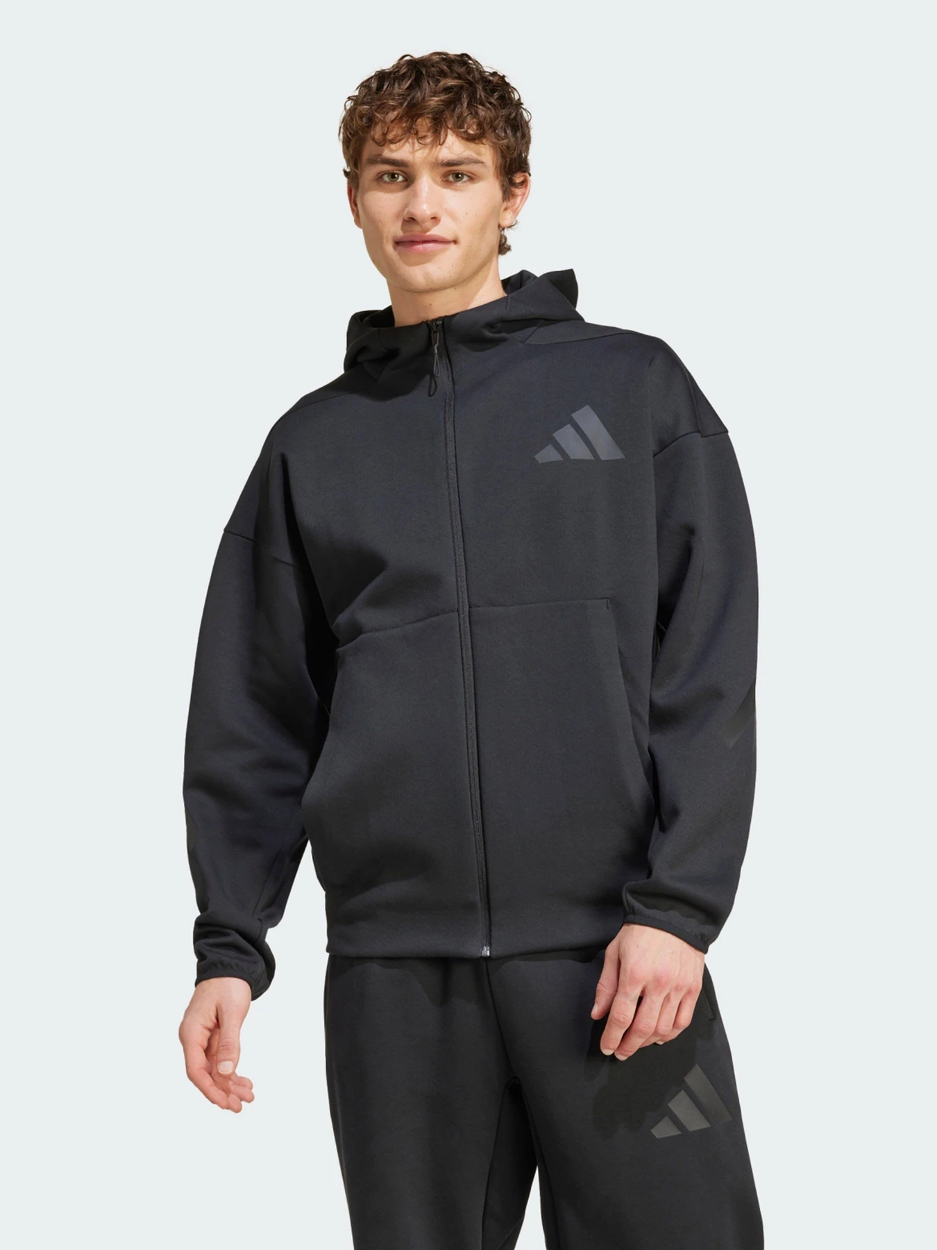 Худі та світшоти Adidas Z.N.E. FULL-ZIP SPORTSWEAR модель JE7538 Фото