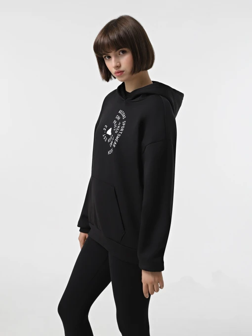 Худи и свитшоты Adidas TECH GRAPHIC FLEECE LOOSE модель IX3759 Фото