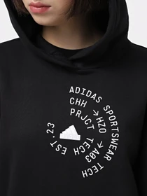 Худи и свитшоты Adidas TECH GRAPHIC FLEECE LOOSE модель IX3759 Фото