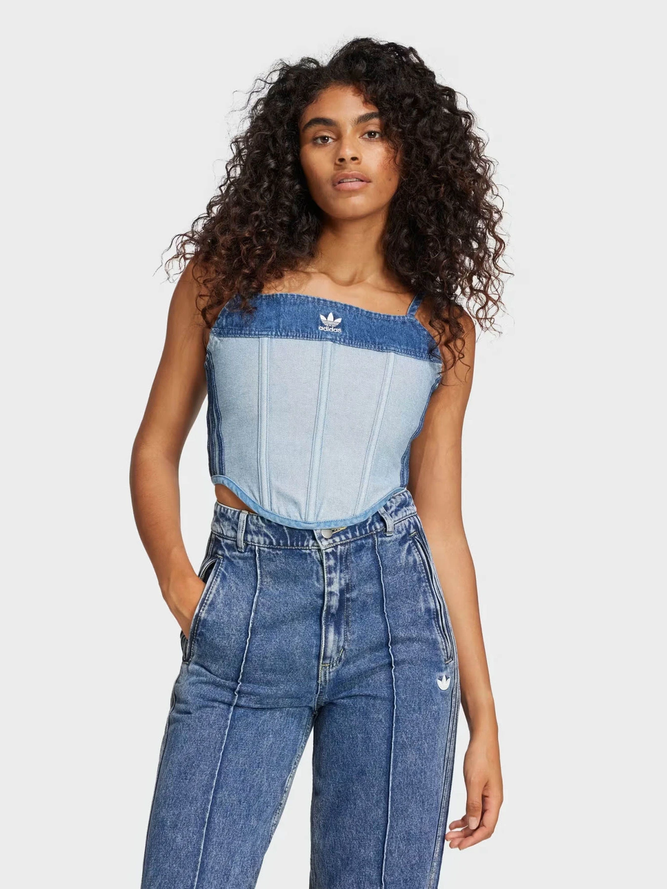 Боді та корсети Adidas Х KSENIASCHNAIDER DENIM модель IW5671 Боді та корсети Adidas Х KSENIASCHNAIDER DENIM модель IW5671 Фото