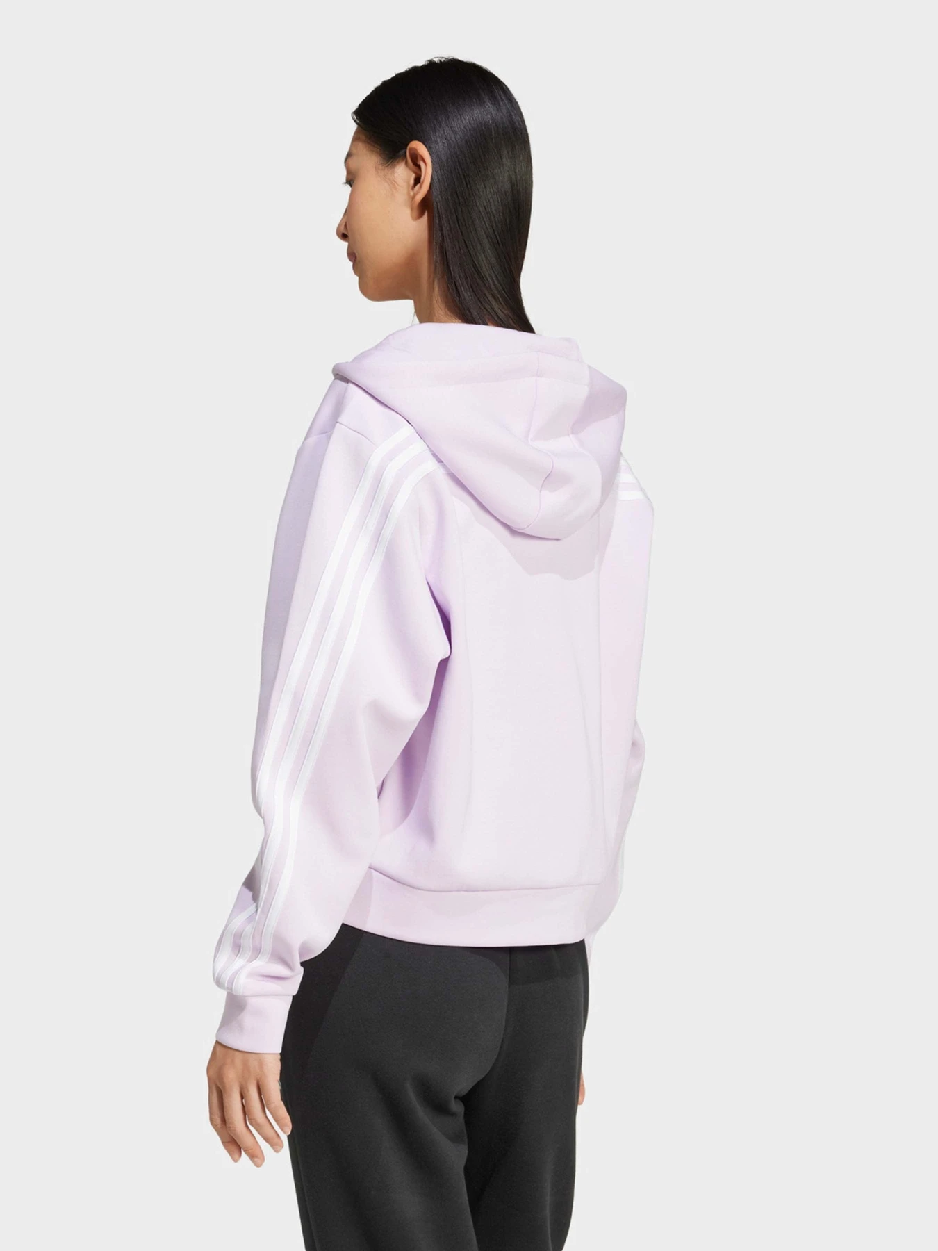 Худі та світшоти Adidas FUTURE ICONS 3-STRIPES FULL ZI модель IW5256 Худі та світшоти Adidas FUTURE ICONS 3-STRIPES FULL ZI модель IW5256 Фото
