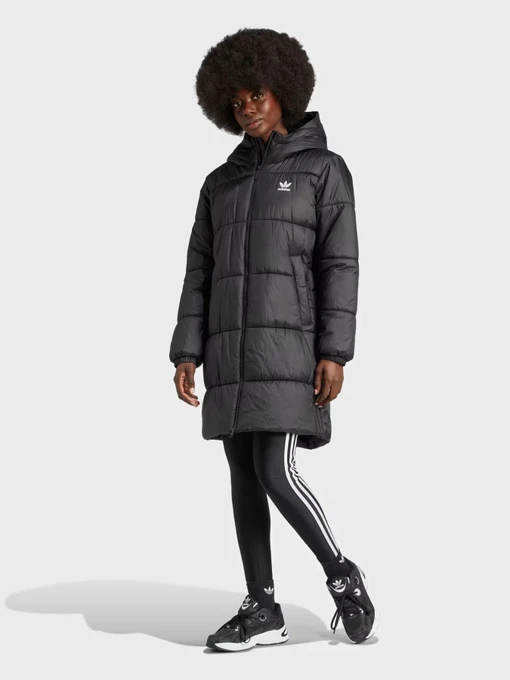 Куртки та дублянки Adidas ORIGINALS LONG PUFFER модель IW5858 Фото