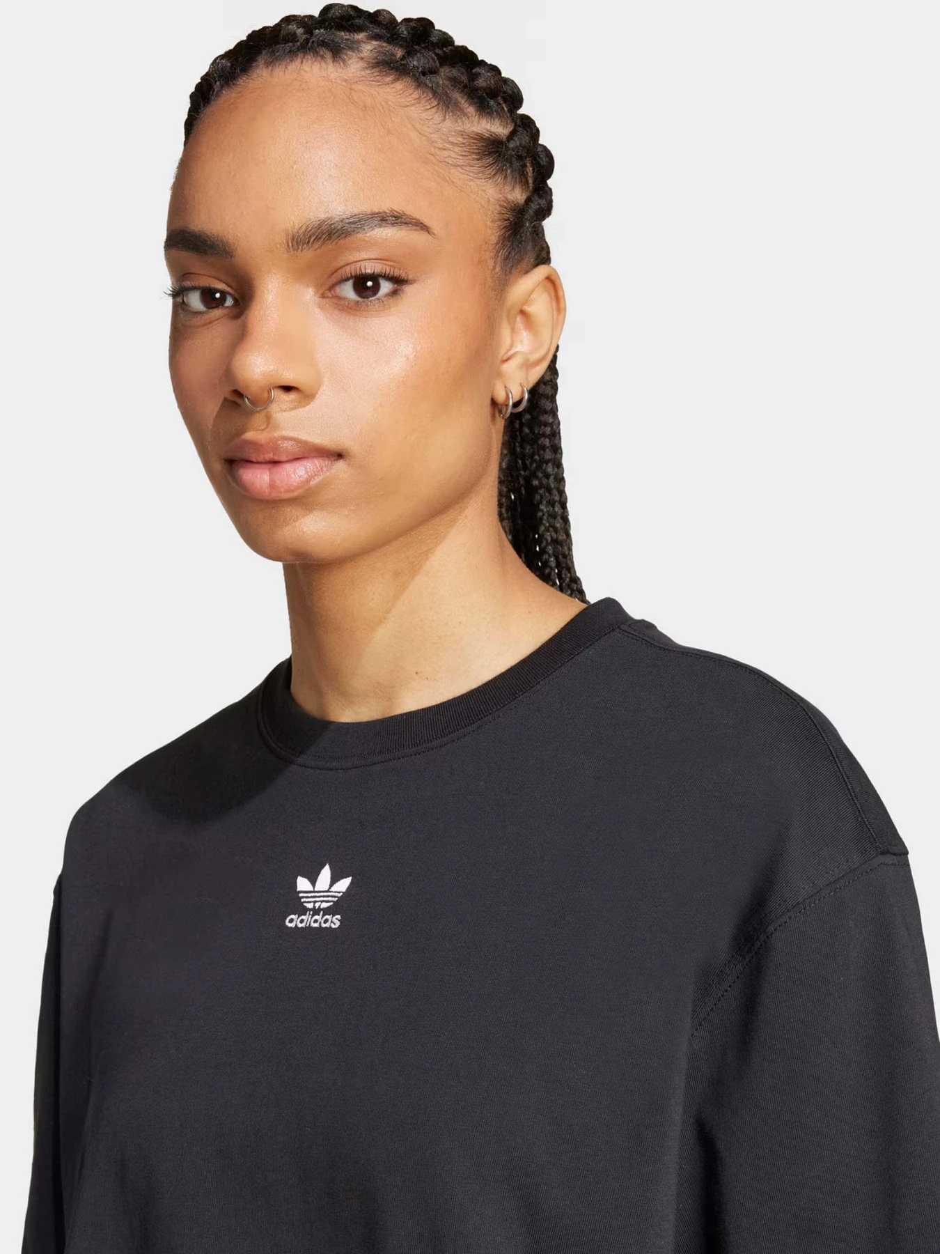 Футболки и поло Adidas ESSENTIALS CROP ORIGINALS модель IW5706 Фото