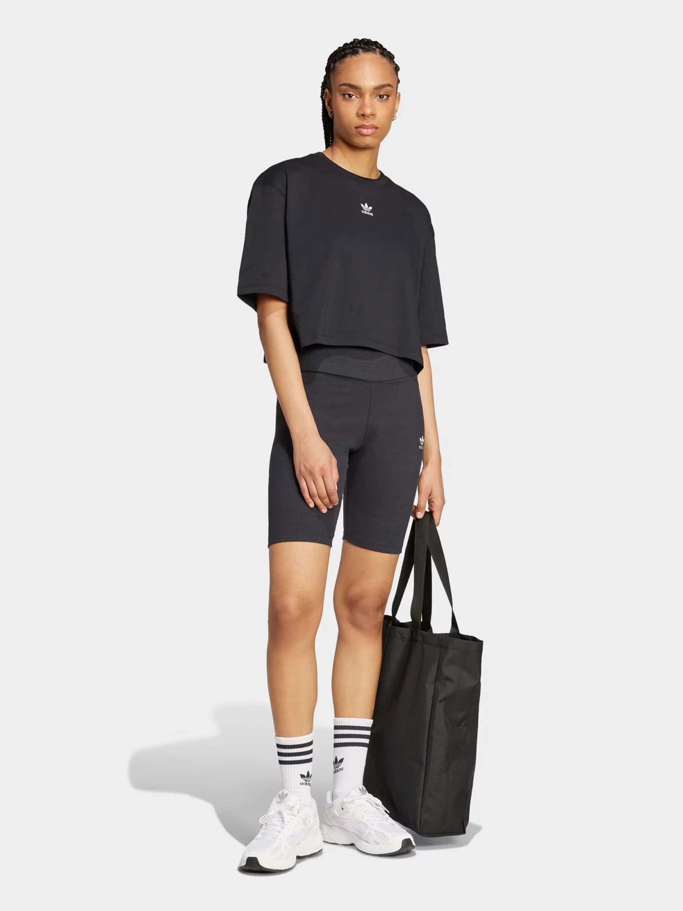 Футболки и поло Adidas ESSENTIALS CROP ORIGINALS модель IW5706 Фото