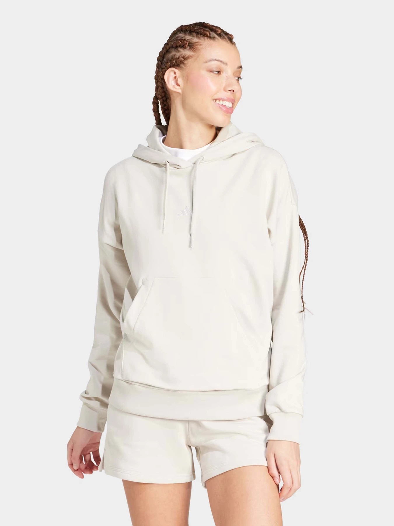 Худи и свитшоты Adidas ESSENTIALS SMALL LOGO FRENCH T модель JC5934 Фото