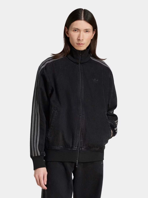 Худи и свитшоты Adidas ADICOLOR DENIM FIREBIRD TRACK модель JC6717 Фото