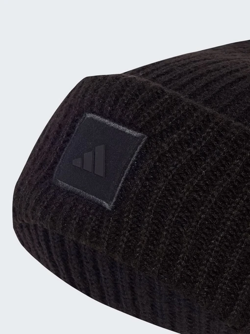 adidas Шапка колір чорний фото 2