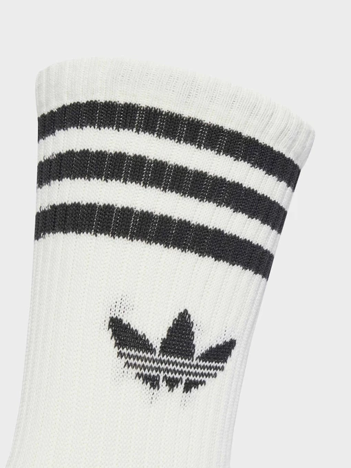 adidas CREW SOCKS 3 PAIRS Набір шкарпеток колір білий фото 2
