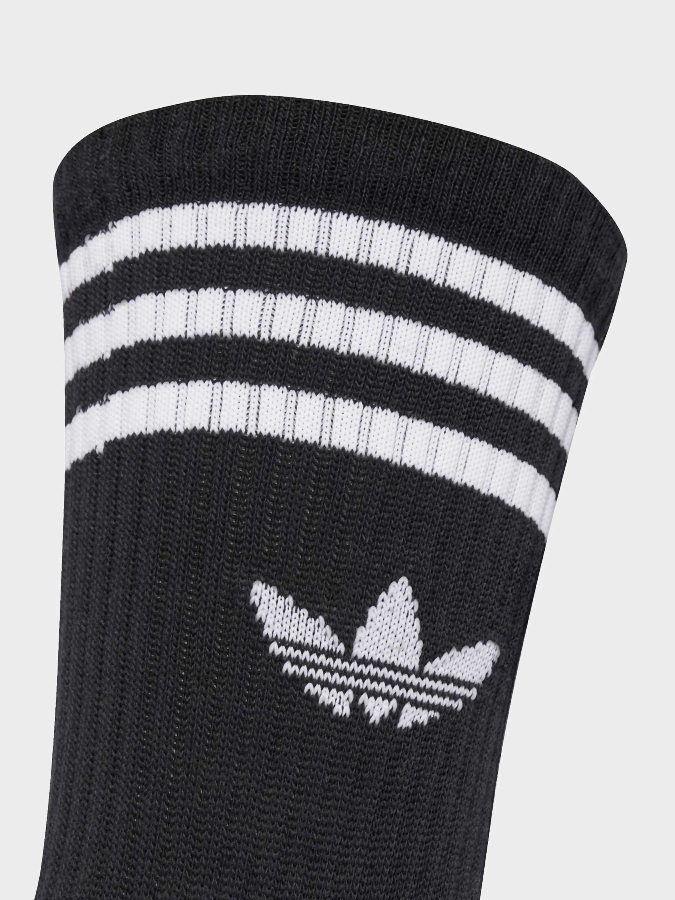 adidas CREW SOCKS 3 PAIRS Набір шкарпеток колір чорний фото 2