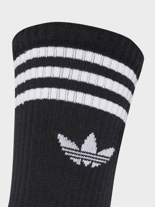 adidas CREW SOCKS 3 PAIRS Набір шкарпеток колір чорний фото 2