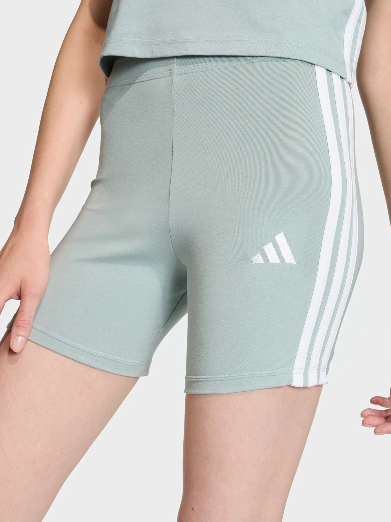 Шорты Adidas ESSENTIALS 3-STRIPES HIGH WAIS модель KC5190 Фото