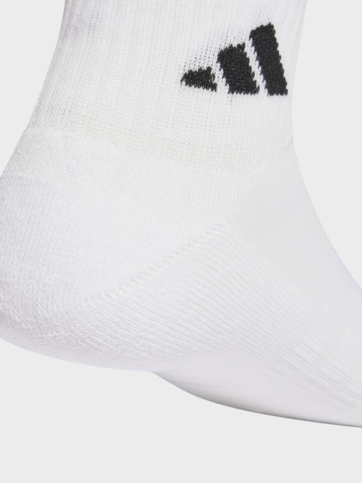 adidas CUSHIONED ANKLE SOCKS Набір шкарпеток колір білий фото 2