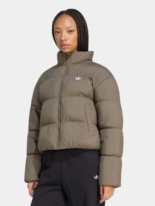 Куртки та дублянки Adidas SHORT PADDED модель KR9579 Фото
