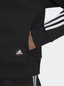 Худи и свитшоты Adidas Sportswear Wrapped 3-Stripes модель GL0343 Фото