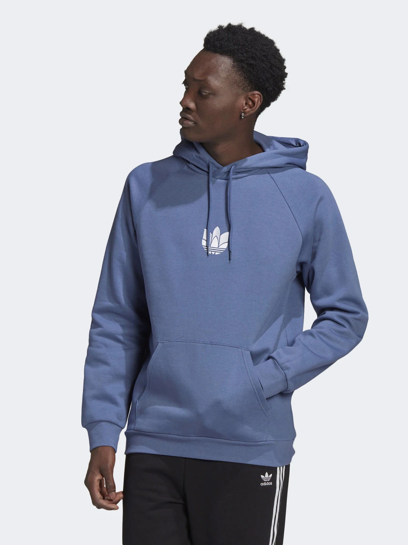 Худи и свитшоты Adidas ADICOLOR 3D TREFOIL GRAPHIC модель GN3553 Фото