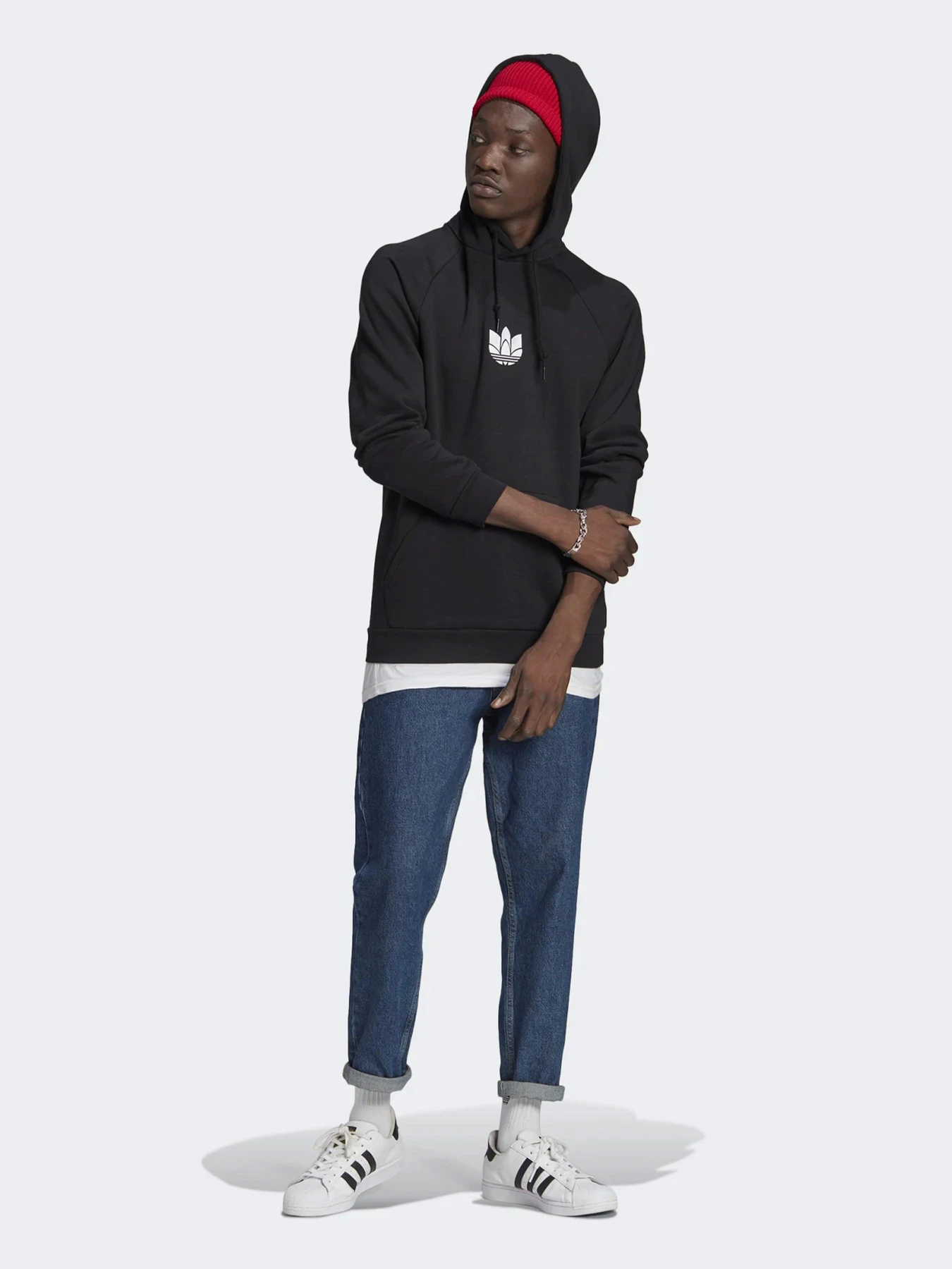 Худи и свитшоты Adidas ADICOLOR 3D TREFOIL GRAPHIC модель GN3555 Фото