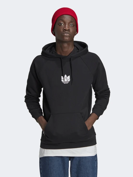 Худи и свитшоты Adidas ADICOLOR 3D TREFOIL GRAPHIC модель GN3555 Фото