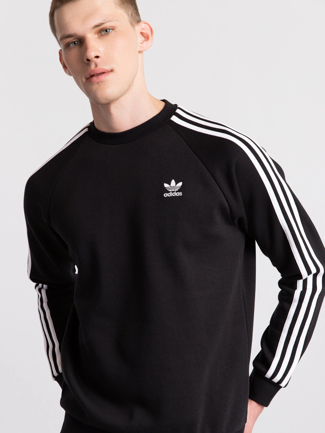 Худі та світшоти Adidas Originals Adicolor Classics3-Stripes модель GN3487 Худі та світшоти Adidas Originals Adicolor Classics3-Stripes модель GN3487 Фото