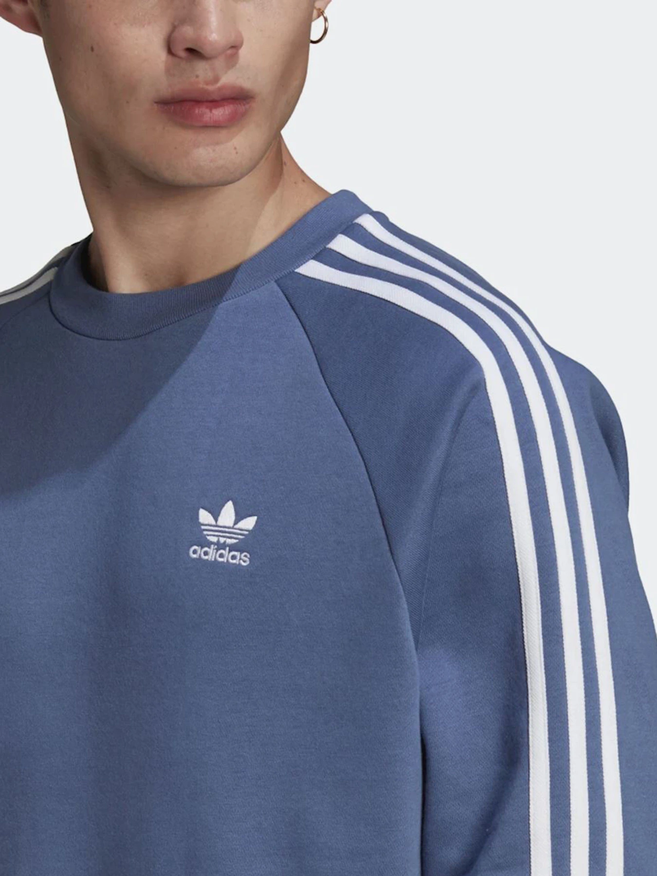 Худі та світшоти Adidas 3-Stripes Crew модель GN3482 Худі та світшоти Adidas 3-Stripes Crew модель GN3482 Фото