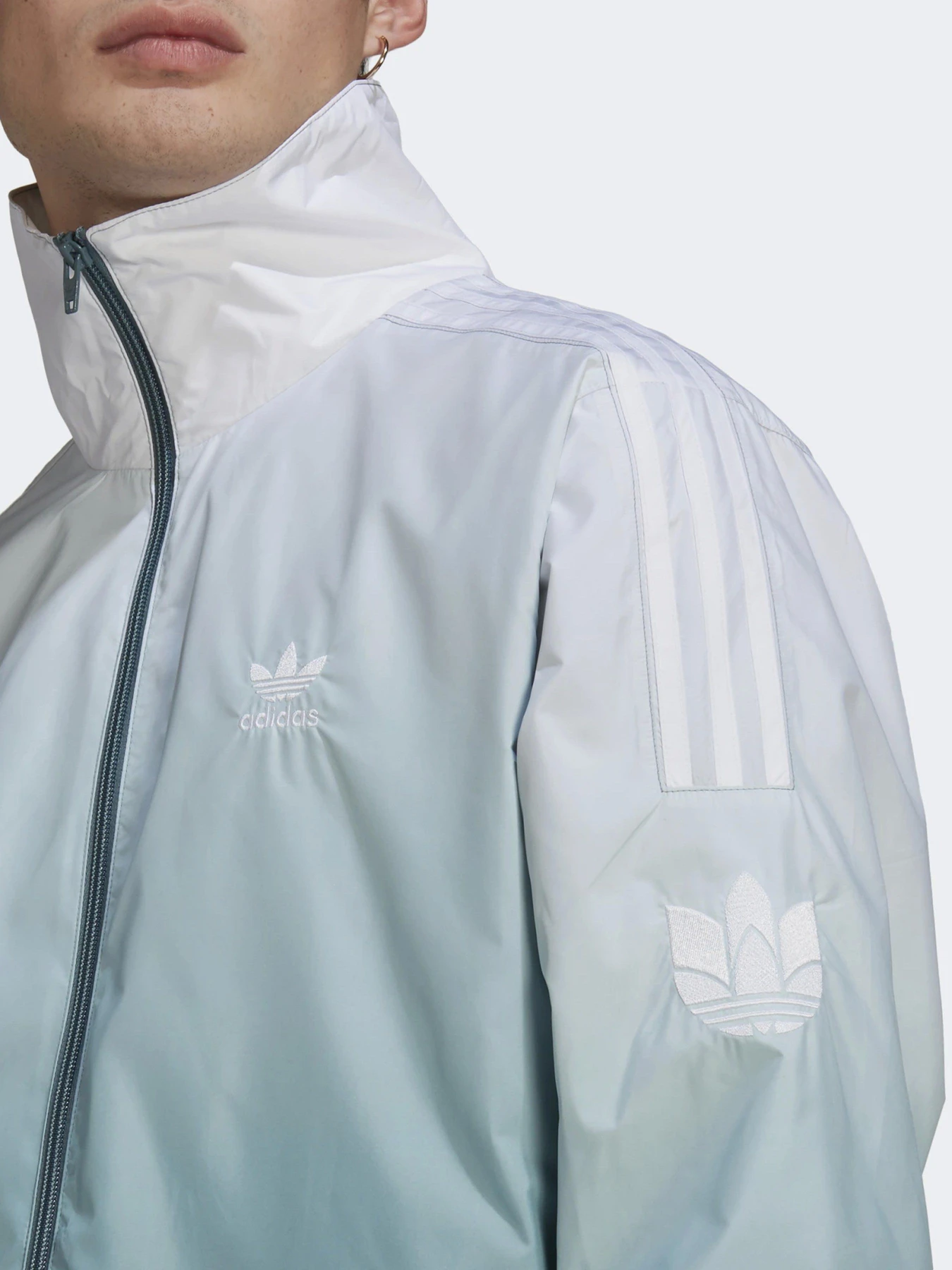 Худи и свитшоты Adidas ADICOLOR 3D TREFOIL OMBRÉ модель GN3589 Фото