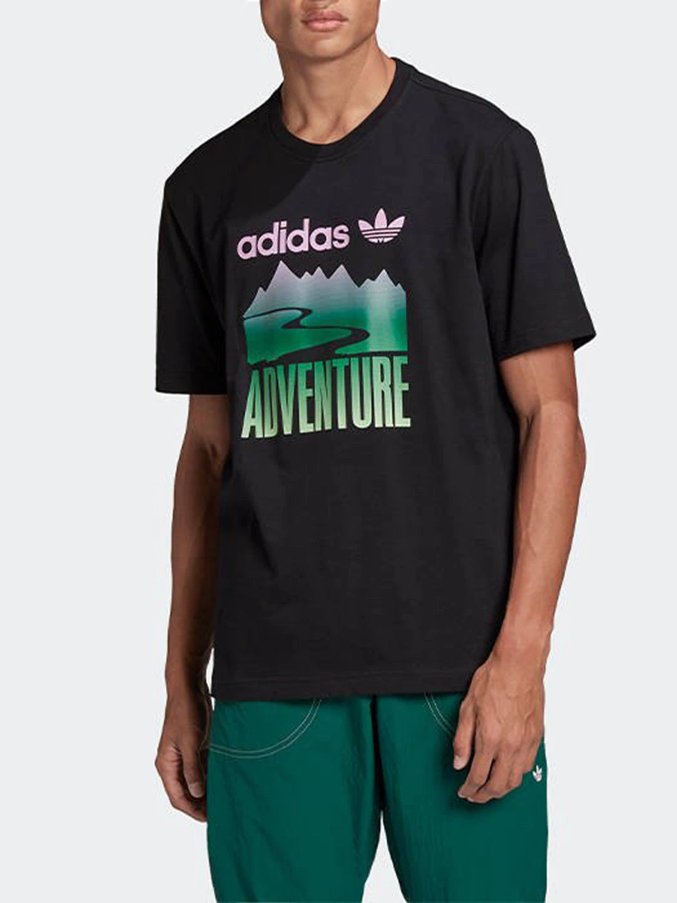 Футболки і поло Adidas ADVENTURE MOUNTAIN LOGO модель GN2357 Футболки і поло Adidas ADVENTURE MOUNTAIN LOGO модель GN2357 Фото