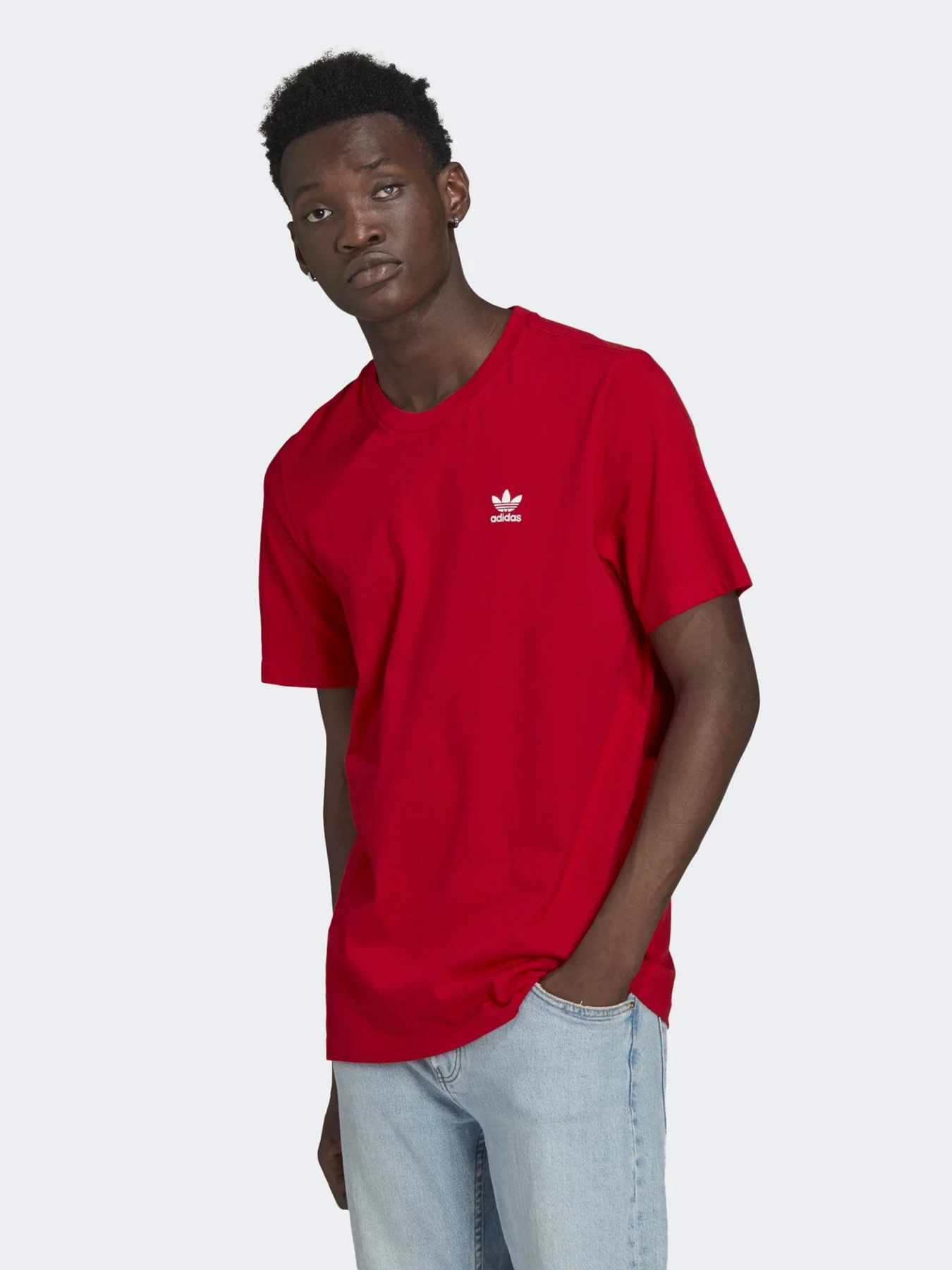 Футболки и поло Adidas ADICOLOR ESSENTIALS TREFOIL модель GN3408 Футболки и поло Adidas ADICOLOR ESSENTIALS TREFOIL модель GN3408 Фото