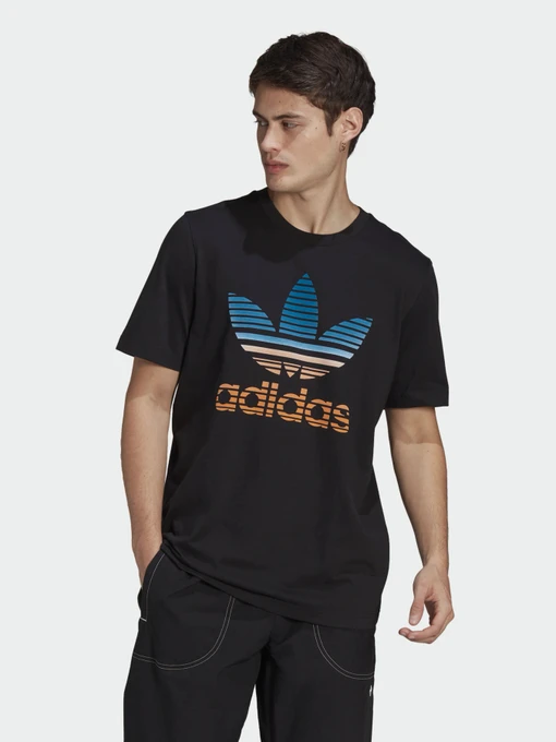 Футболки и поло Adidas TREFOIL OMBRÉ модель GP0166 Фото