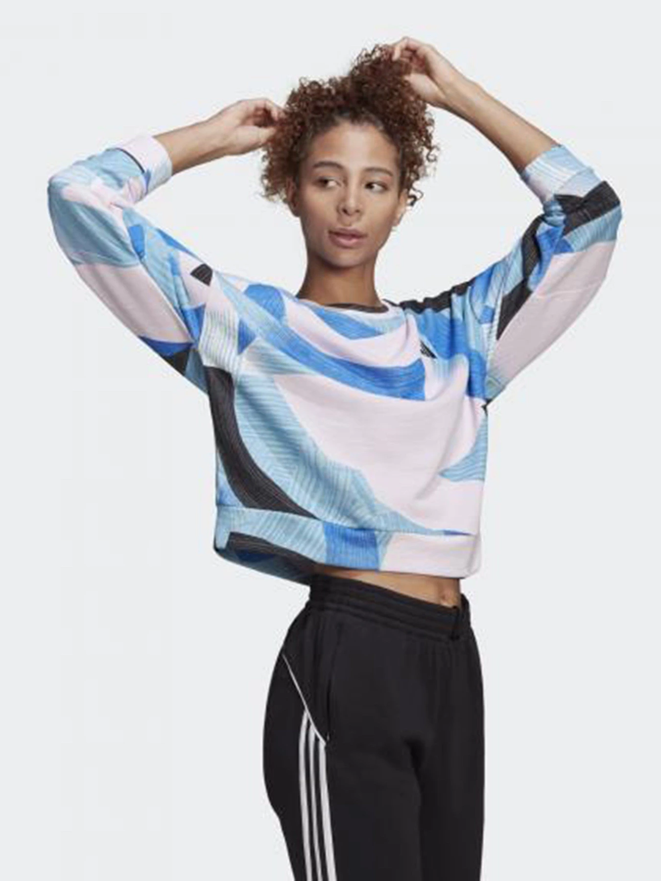 Худи и свитшоты Adidas SPORTSWEAR NINI SUM модель GL9540 Худи и свитшоты Adidas SPORTSWEAR NINI SUM модель GL9540 Фото