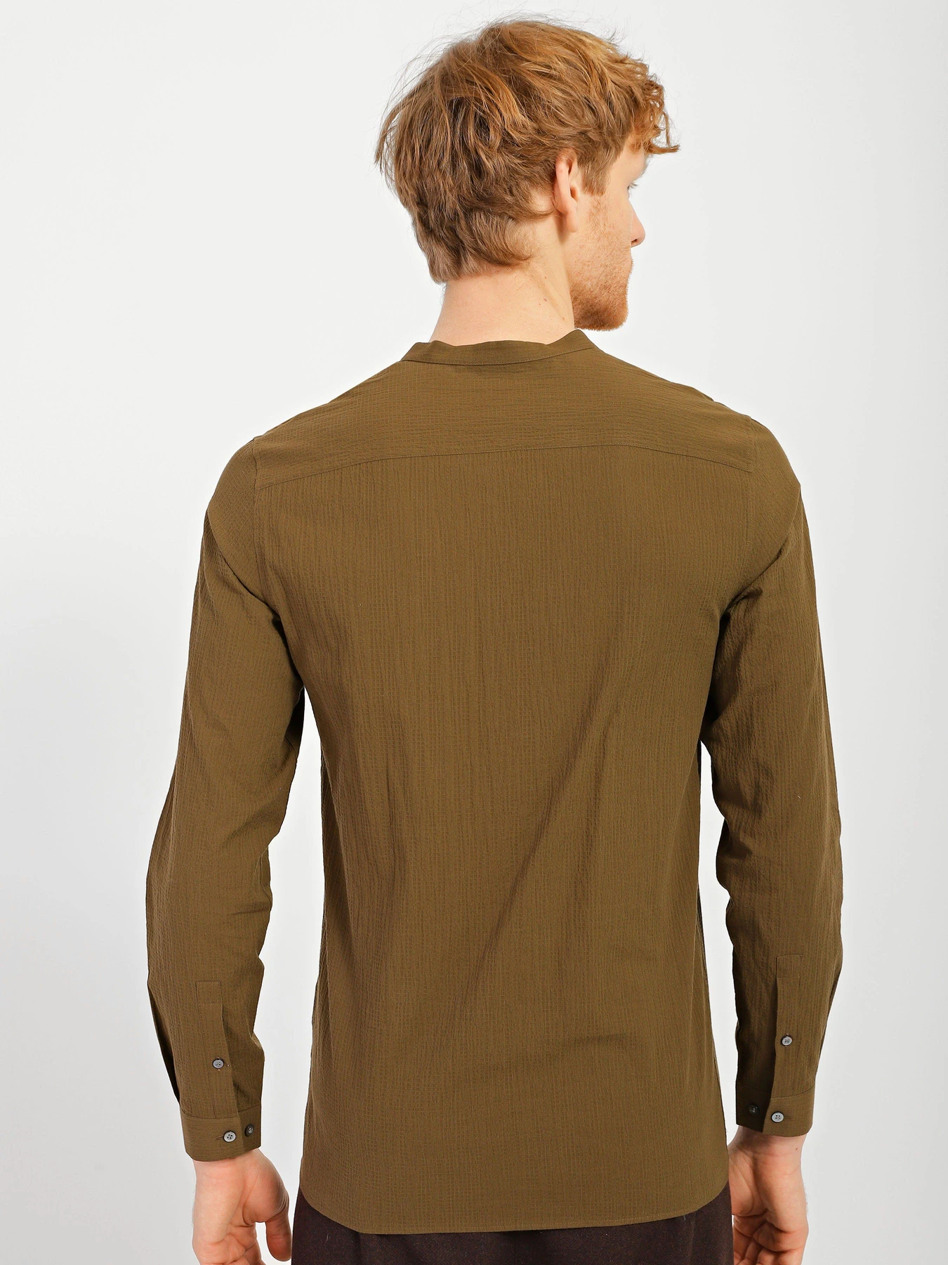 Рубашки COS модель 0729120_хакі Рубашки COS модель 0729120_хакі Фото